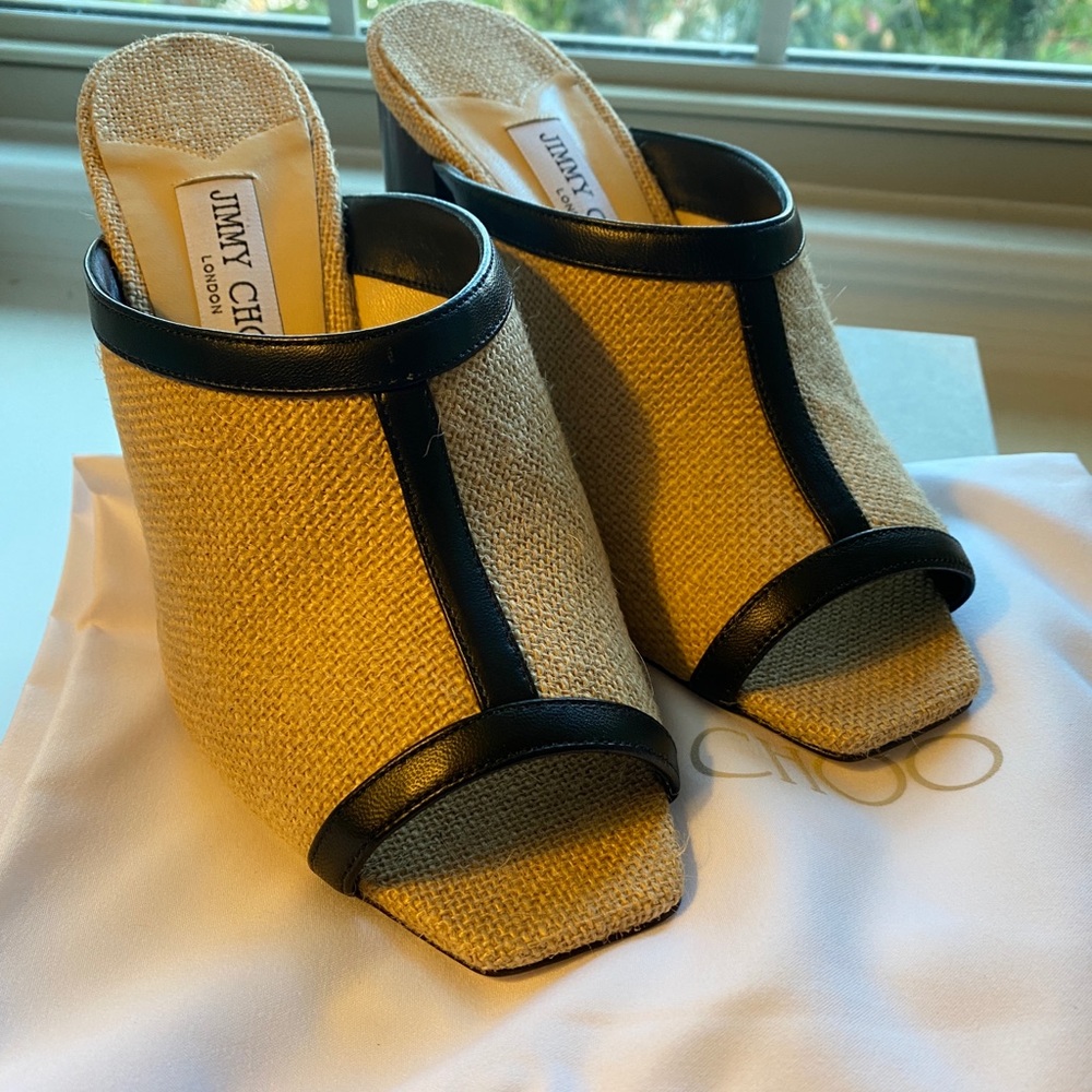 NIB Jimmy Choo sandals, sz 40